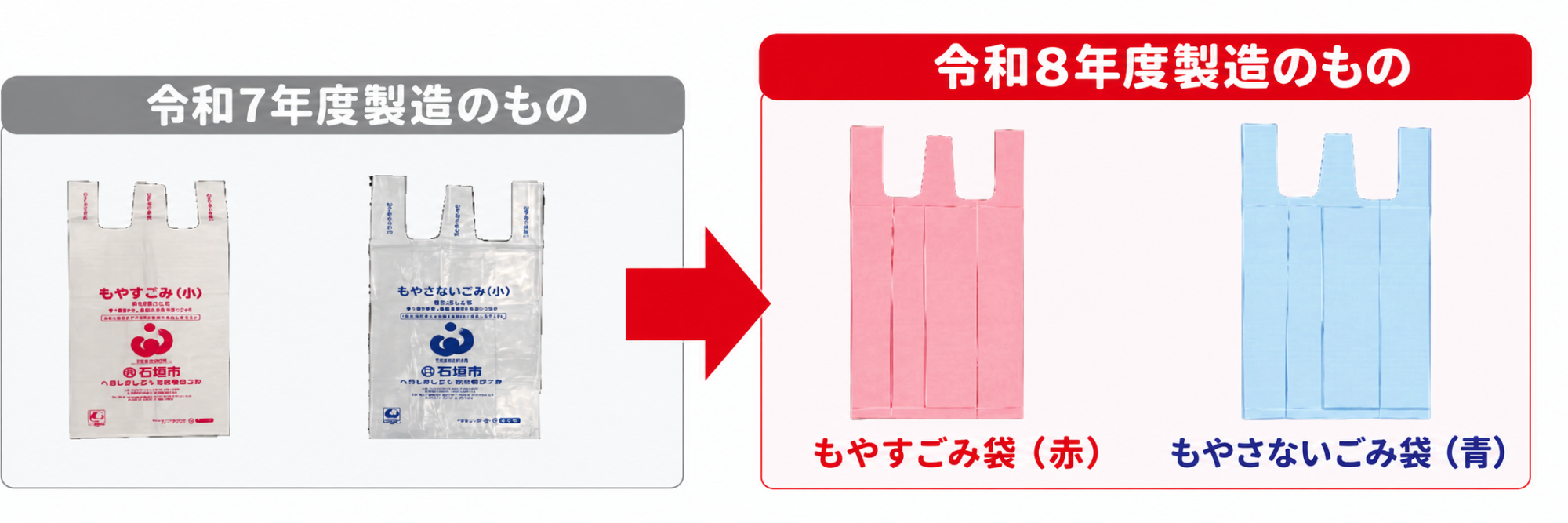 石垣市指定ごみ袋(令和8年度製造分)