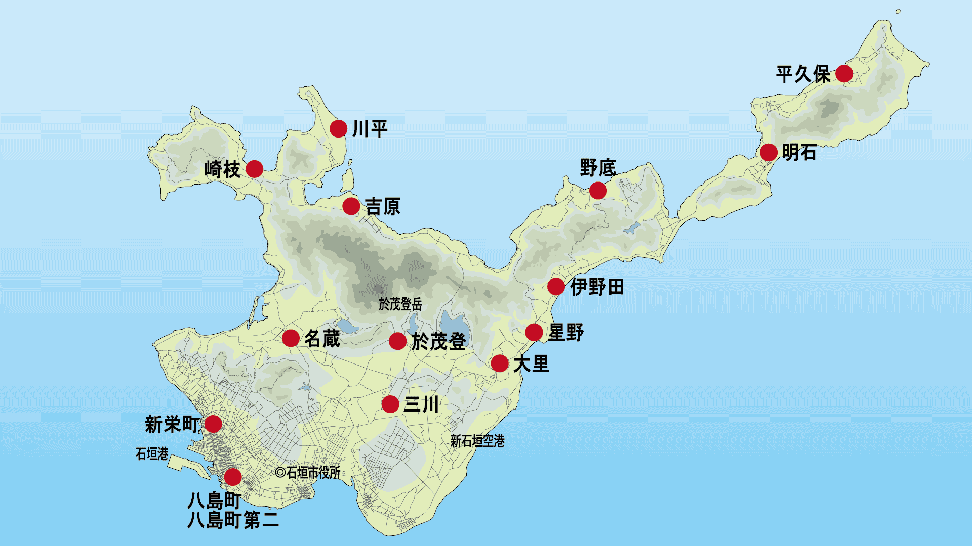 農漁村住宅位置図