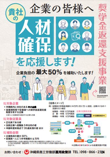 奨学金返還支援事業