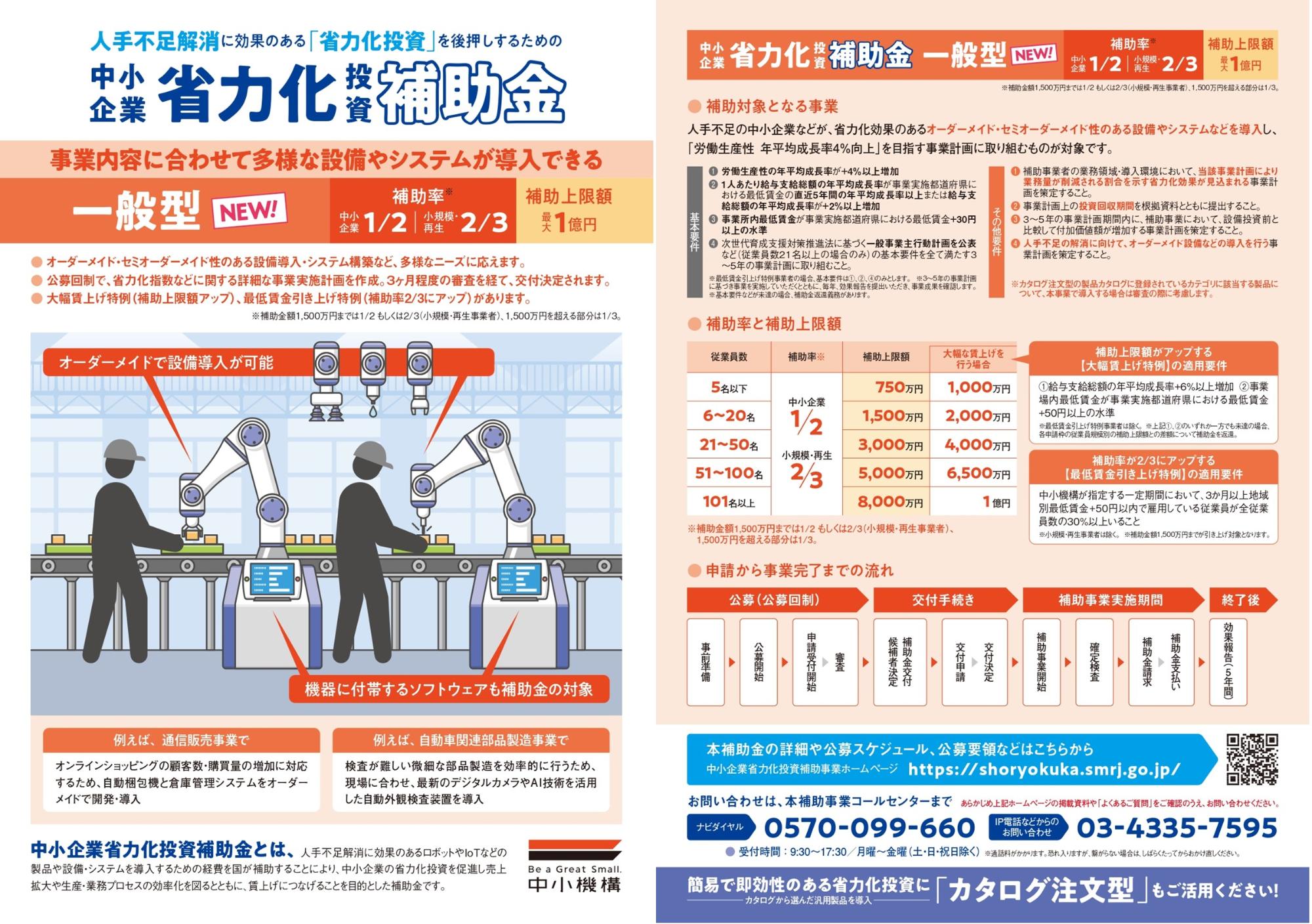 中小企業省力化投資補助金　一般型