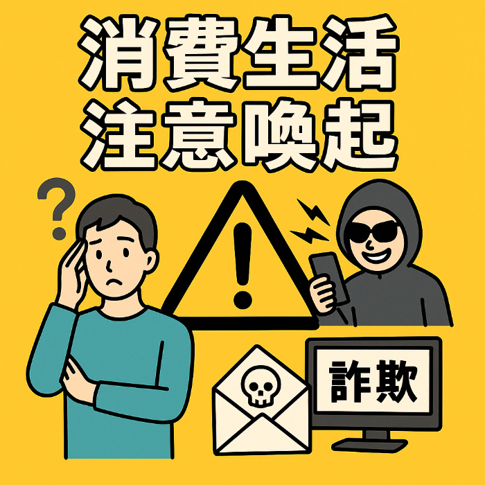 消費生活　注意喚起情報イメージ