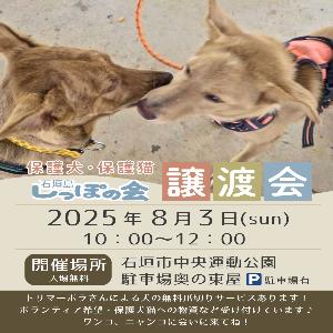 【しっぽの会】譲渡会（日程）