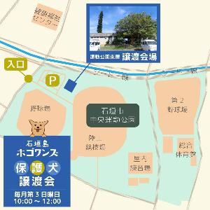 【ホゴワンズ】譲渡会（地図）