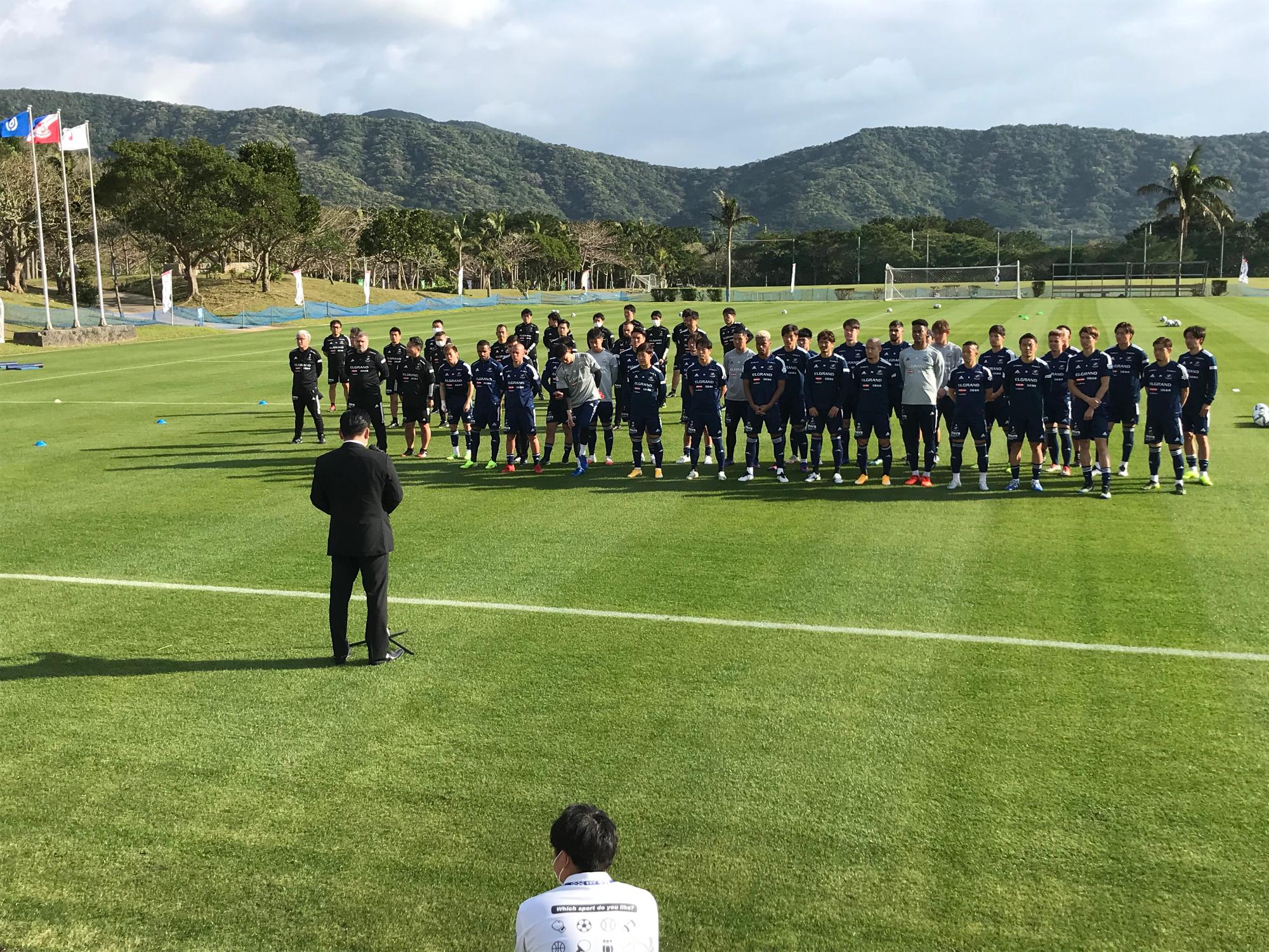 横浜F・マリノスがキャンプイン1