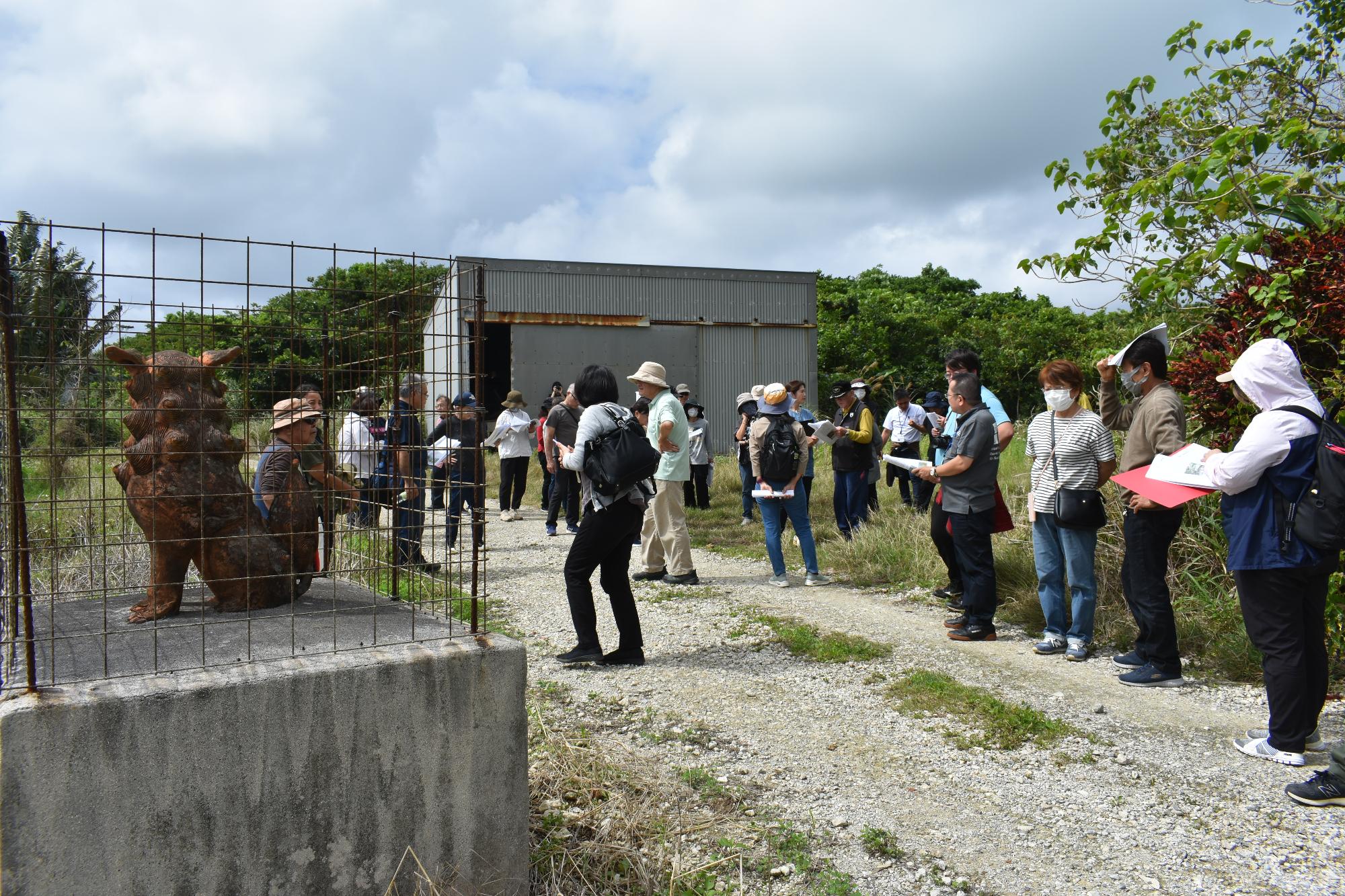 伊原間の村獅子・アカフチ